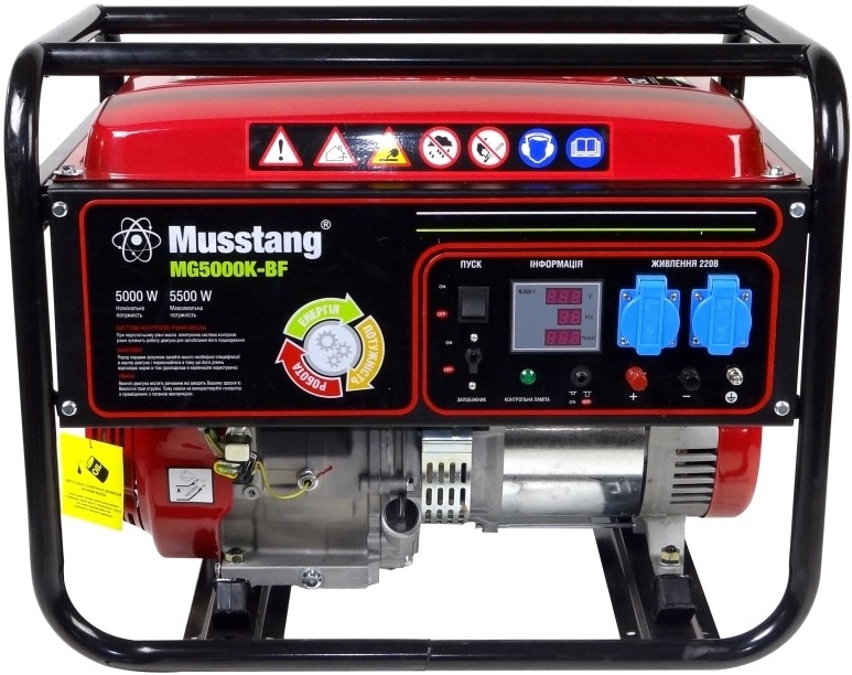 Ремонт бензинового генератора Mustang - фото 1
