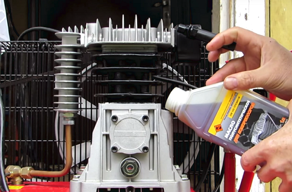 Техобслуживание воздушного комперессора