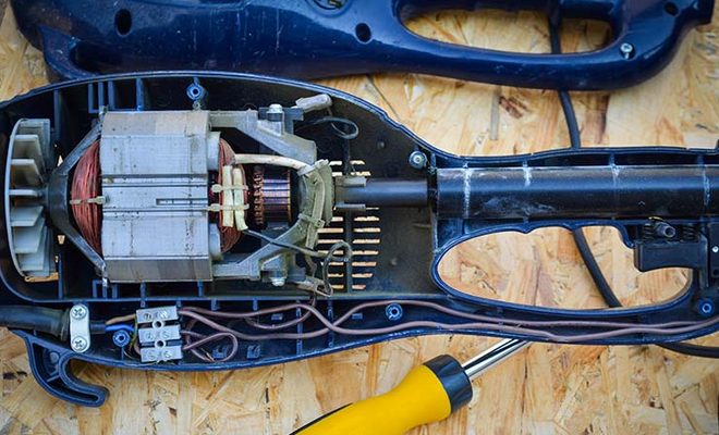 Разборка триммера